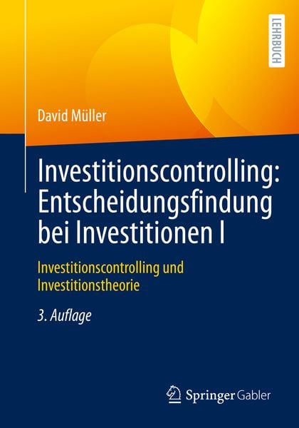 Produktbild: Investitionscontrolling: Entscheidungsfindung bei Investitionen I