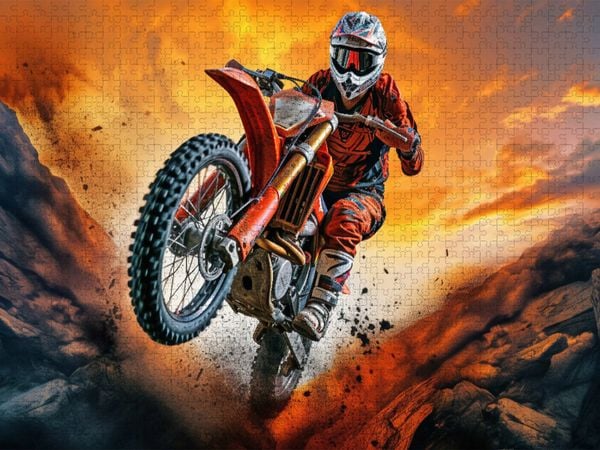 Produktbild: CALVENDO Puzzle Thunderstrike Moto Tribe | 2000 Teile Lege-Gr&ouml;&szlig;e 90x67cm Foto-Puzzle f&uuml;r gl&uuml;ckliche Stunden