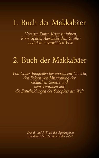 Produktbild: 1. und 2. Makkab&auml;er