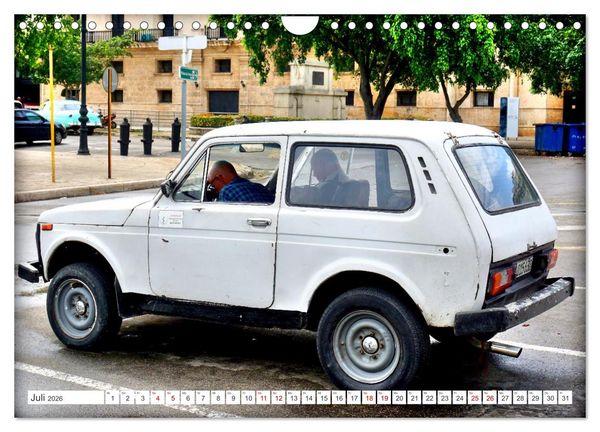Produktbild: LADA NIVA - Exportschlager der UdSSR (Wandkalender 2026 DIN A4 quer), CALVENDO Monatskalender