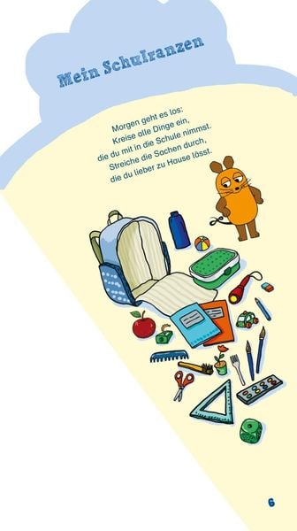 Produktbild: Frag doch mal ... die Maus: Maus-R&auml;tselspa&szlig; zum Schulanfang