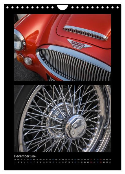 Produktbild: The World of Classic Cars (Wall Calendar 2026 DIN A4 portrait), CALVENDO 12 Month Wall Calendar