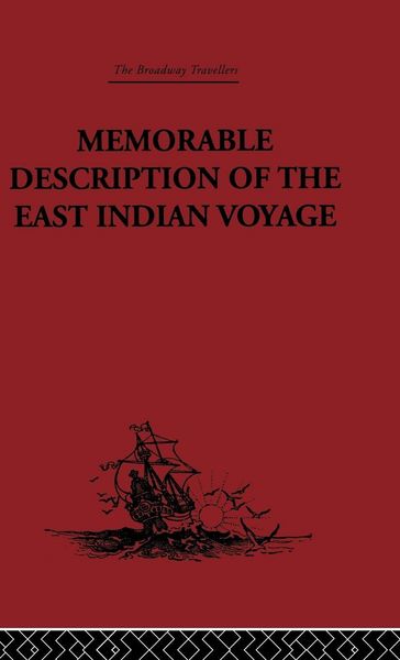 Produktbild: Memorable Description of the East Indian Voyage