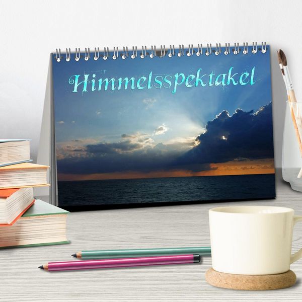 Produktbild: Himmelsspektakel (Tischkalender 2026 DIN A5 quer), CALVENDO Monatskalender