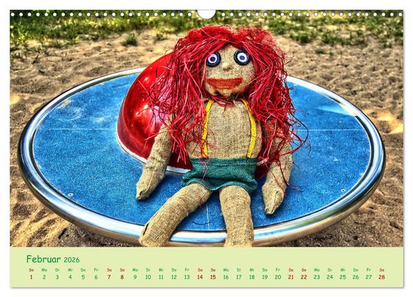 Produktbild: Mein Name ist Jute, wir sind auf dem Spielplatz (Wandkalender 2026 DIN A3 quer), CALVENDO Monatskalender