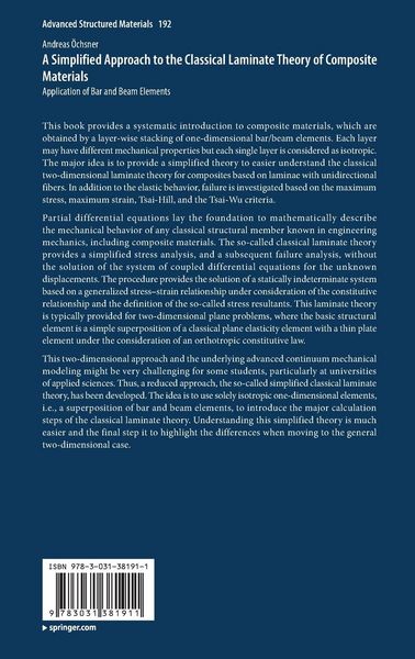 Produktbild: A Simplified Approach to the Classical Laminate Theory of Composite Materials