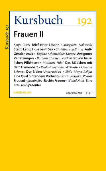 Produktbild: Kursbuch 192