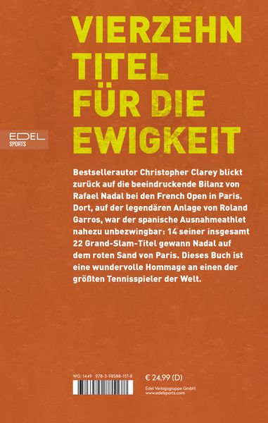 Produktbild: Rafael Nadal: Der Sandplatzk&ouml;nig