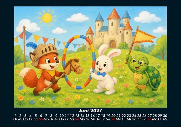 Produktbild: Ritter und Burgen - Ein Jahr voller Abenteuer 2027 Fotokalender DIN A5