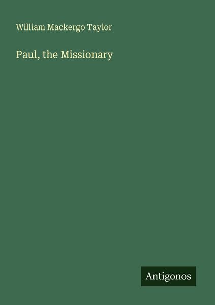 Produktbild: Paul, the Missionary