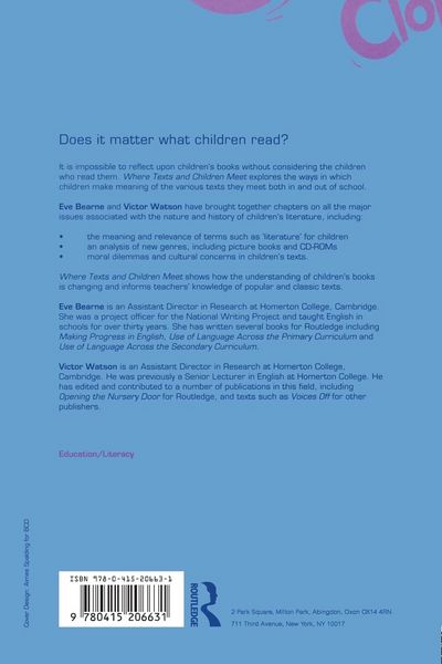 Produktbild: Where Texts and Children Meet