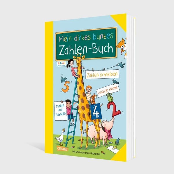 Produktbild: Schlau für die Schule: Mein dickes buntes Zahlen-Buch