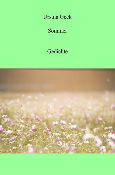 Sommer, Taschenbuch von Ursula Geck, Epubli, 9783756529896