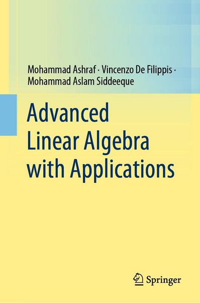 Produktbild: Advanced Linear Algebra with Applications