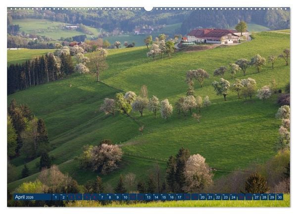 Produktbild: Salzkammergut und Eisenwurzen (Wandkalender 2026 DIN A2 quer), CALVENDO Monatskalender