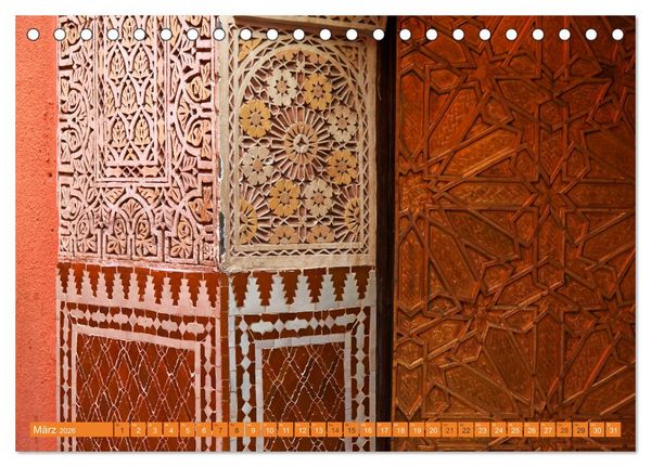 Produktbild: Marokkos Farben (Tischkalender 2026 DIN A5 quer), CALVENDO Monatskalender