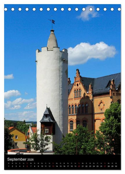 Produktbild: P&ouml;&szlig;neck - meine Stadt (Tischkalender 2026 DIN A5 hoch), CALVENDO Monatskalender