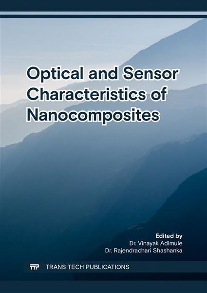 Produktbild: Optical and Sensor Characteristics of Nanocomposites