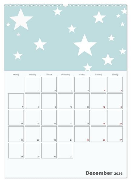 Produktbild: Der gro&szlig;e Jahresplaner zum Selbstgestalten (Wandkalender 2026 DIN A2 hoch), CALVENDO Monatskalender