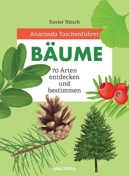 Produktbild: Anaconda Taschenf&uuml;hrer B&auml;ume. 70 Arten entdecken und bestimmen -
