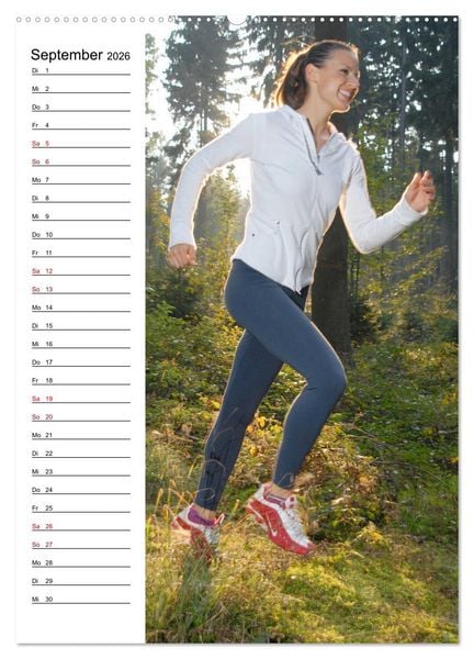 Produktbild: Der Laufplaner (hochwertiger Premium Wandkalender 2026 DIN A2 hoch), Kunstdruck in Hochglanz