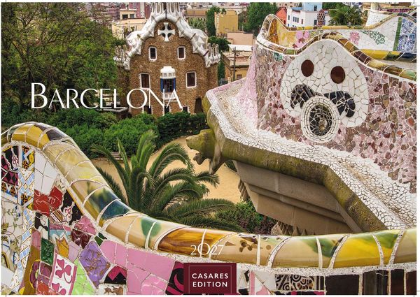 Produktbild: Barcelona Kalender 2027 &ndash; Wandkalender | Fotokalender Spanien 24x35 cm - Foto. mit den sch&ouml;nsten Motiven, Sehensw&uuml;rdigkeiten & Inspirationen"