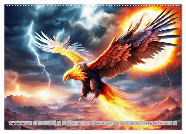 Produktbild: Mondzauberschein (Wandkalender 2026 DIN A2 quer), CALVENDO Monatskalender
