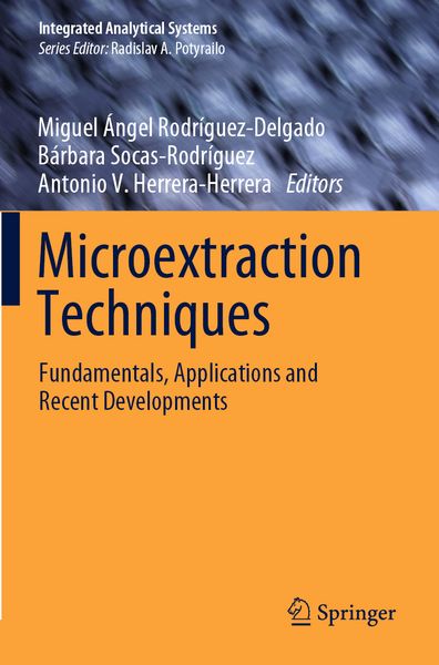 Produktbild: Microextraction Techniques