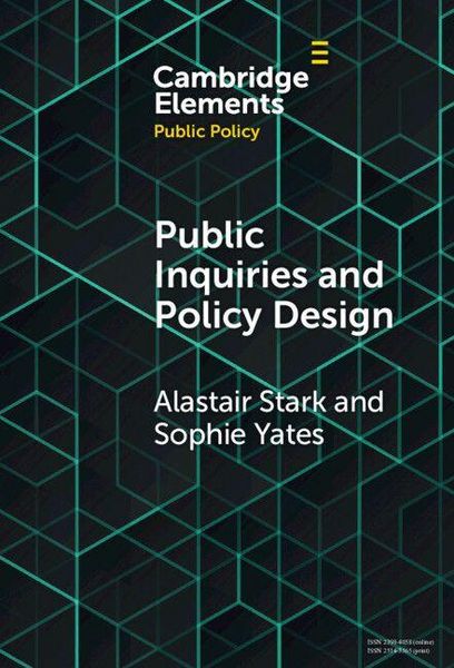 Produktbild: Public Inquiries and Policy Design