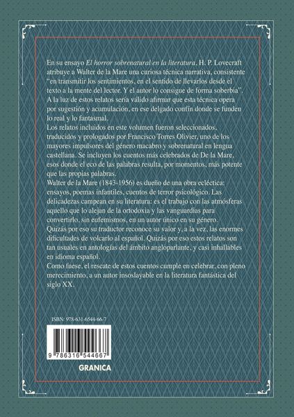 Produktbild: Cuentos Escogidos de Walter De La Mare