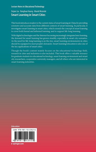 Produktbild: Smart Learning in Smart Cities