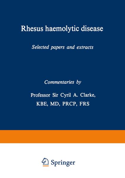 Produktbild: Rhesus haemolytic disease