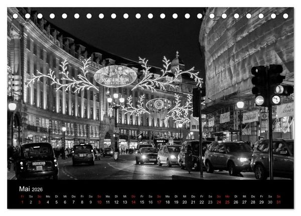 Produktbild: Unterwegs in London (Tischkalender 2026 DIN A5 quer), CALVENDO Monatskalender