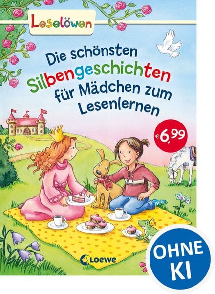 Produktbild: Lesel&ouml;wen - Das Original: Die sch&ouml;nsten Silbengeschichten f&uuml;r M&auml;dchen zum Lesenlernen