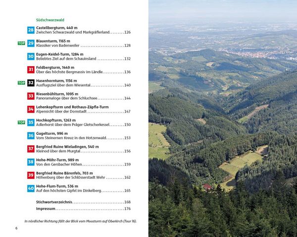 Produktbild: ROTHER Wanderbuch Aussichtst&uuml;rme Schwarzwald