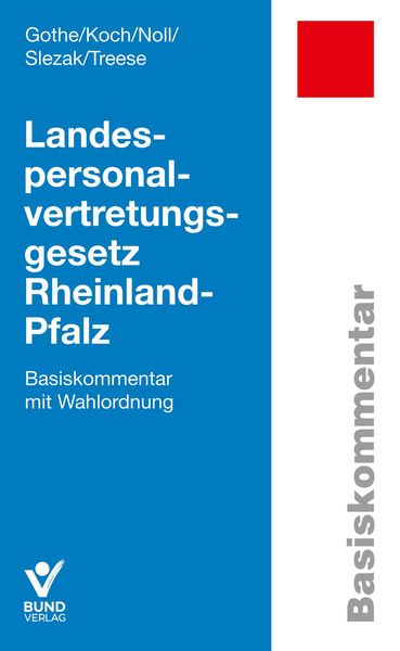 Produktbild: Landespersonalvertretungsgesetz Rheinland-Pfalz