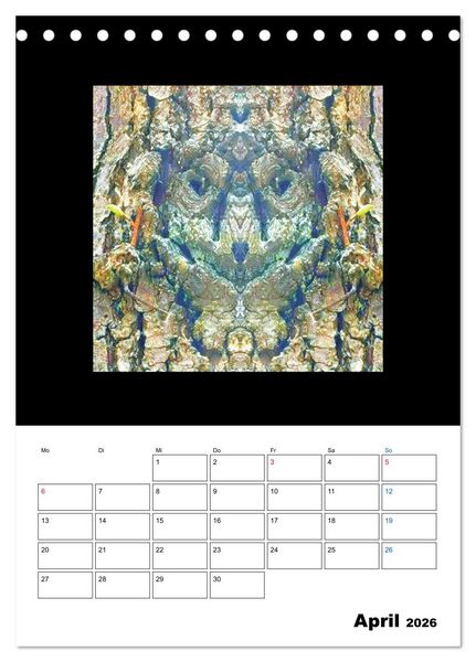 Produktbild: Nature's Faces (Tischkalender 2026 DIN A5 hoch), CALVENDO Monatskalender