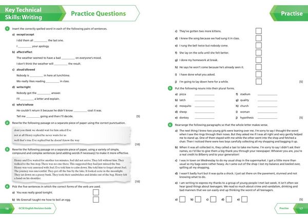 Produktbild: AQA GCSE 9-1 English Language Writing (Papers 1 & 2) Revision Guide