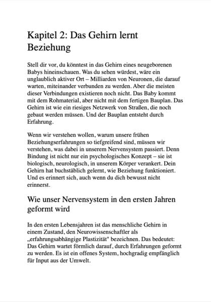 Produktbild: Wie Fr&uuml;hkindliche Erlebnisse Unsere Beziehungen Formen