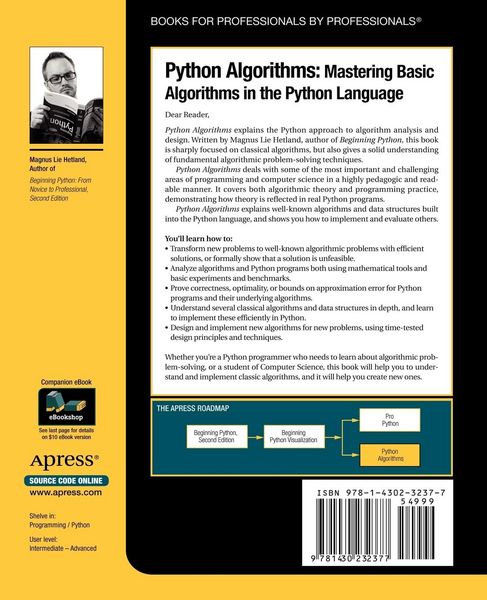 Produktbild: Python Algorithms
