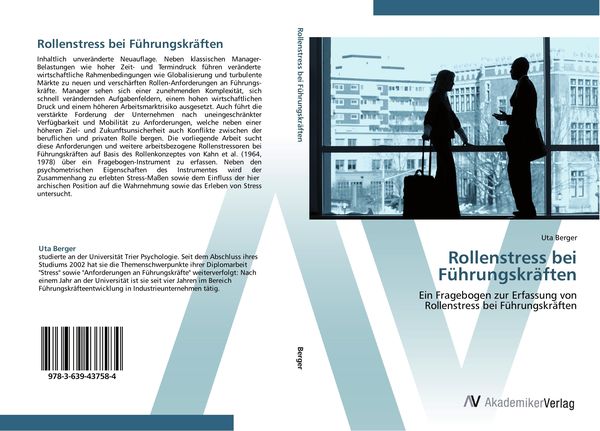 Produktbild: Rollenstress bei F&uuml;hrungskr&auml;ften
