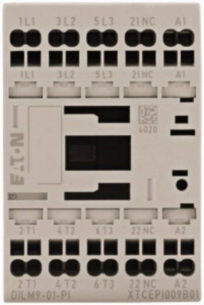 Eaton DILM9-01(24VDC)-PI Leistungsschütz 3 Schließer 4kW 9A 1St.