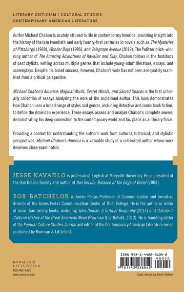 Produktbild: Michael Chabon's America