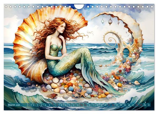Produktbild: Conch queens (Wall Calendar 2026 DIN A4 landscape), CALVENDO 12 Month Wall Calendar