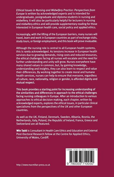 Produktbild: Ethical Issues in Nursing and Midwifery Practice