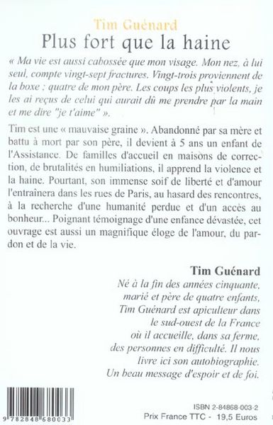 Produktbild: Plus fort que la haine