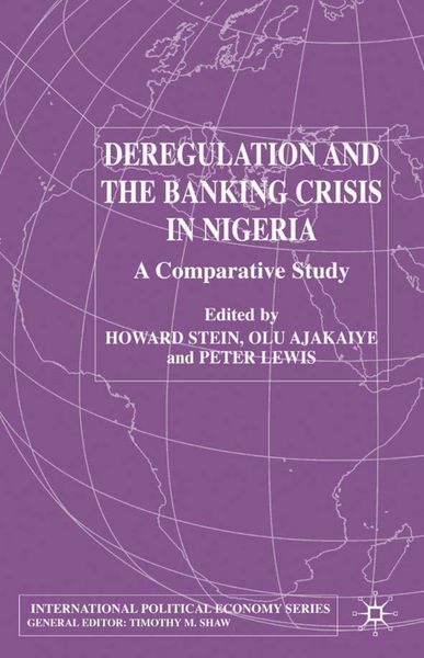 Produktbild: Deregulation and the Banking Crisis in Nigeria