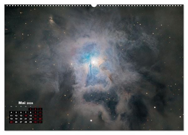 Produktbild: InfinityAstro - die Unendlichkeit im Bild - Astrofotos von Roland Schliessus (Wandkalender 2026 DIN A2 quer), CALVENDO Monatskalender