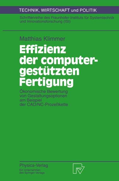 Produktbild: Effizienz der computergest&uuml;tzten Fertigung