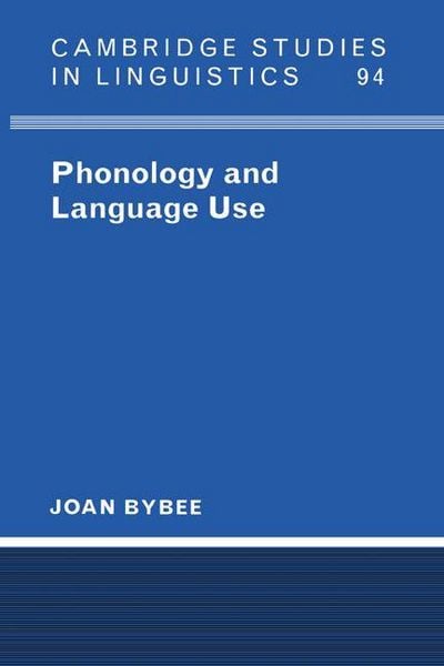 Produktbild: Phonology and Language Use